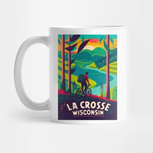 La Crosse Wisconsin Bike Trail Mug